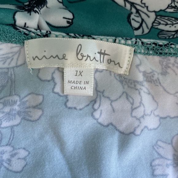 NWT Stitch Fix Nine Britton Short Sleeve Fitted Maternity Dress - Picture 3 of 4